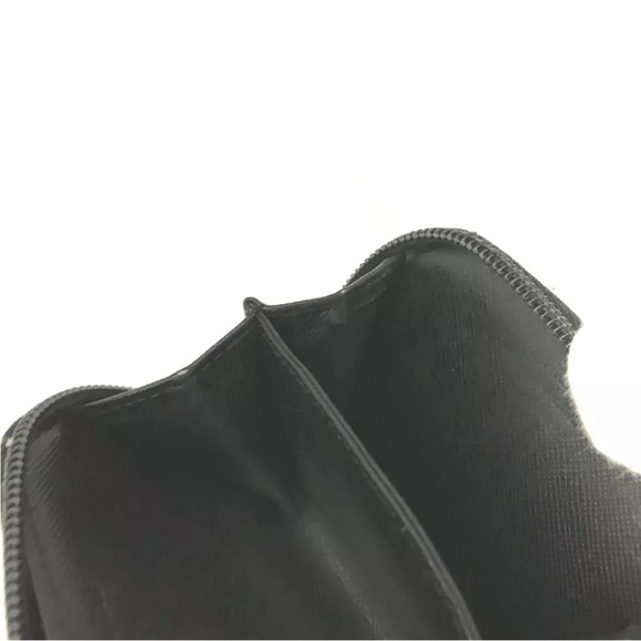 AUTH Prada Zip Card Coin Wallet Black Nylon - Picture 4 of 5